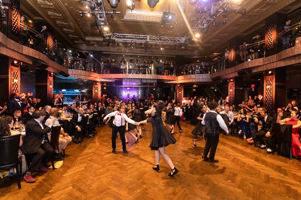 Student performance at Dancing Classrooms' annual fundraising gala MAD HOT BALL 2022 at Edison Ballroom (May 2022).