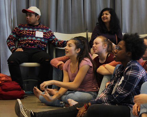 Image: The Partnership's National Young Artists Summit, entirely designed and led by young people.